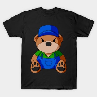 Farmer Teddy Bear T-Shirt